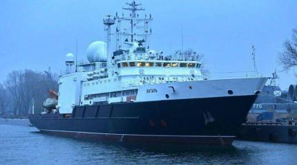 НА ССЗ "Янтарь" спущены на воду два океанографических судна для ГУГИ МО РФ