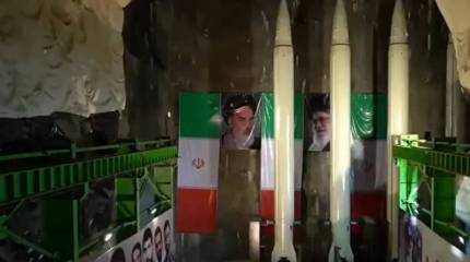 Иран показал подземную систему залпового огня баллистическими ракетами
