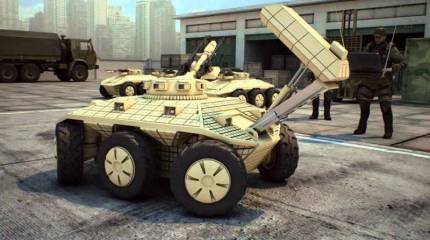 Боевая робототехника начнёт активно поступать в войска с 2017 года