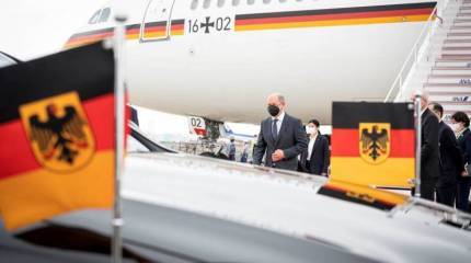 Для облёта России самолёту канцлера ФРГ пришлось лететь через Северный Ледовитый океан