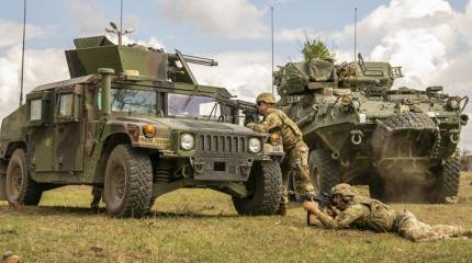 Сирийские военные не пропустили колонну американской техники