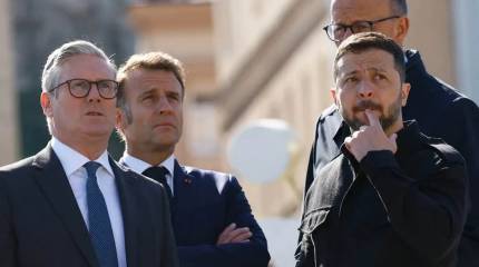 Макрон предлагает Европе защитить Зеленского от возможного «предательства США»