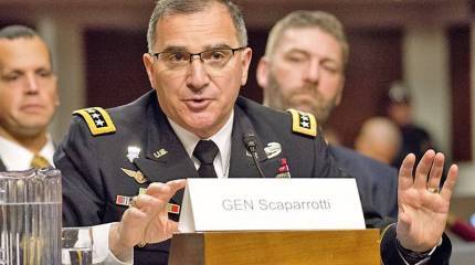 Скапаротти: НАТО готово ответить на "растущую угрозу России"