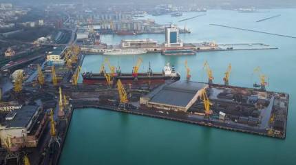 В ночное время суток в Одесском порту был поражен объект с размещённым там зарубежным оружием