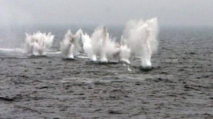 Учение российских кораблей в Японском море