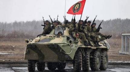 Комплексное занятие спецподразделений ВВ МВД России