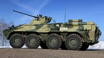 Правительственная армия САР перебросила из Латакии БТР-82А в район Алеппо