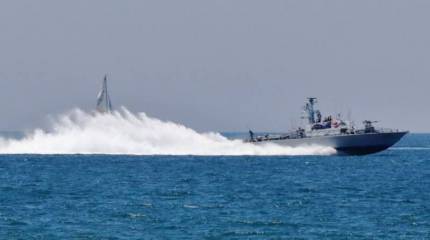 Уничтожение пусковой установки ХАМАС при помощи ПТРК Spike NLOS с израильского катера попало в кадр