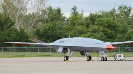 В США начаты испытания новейшего БПЛА-заправщика MQ-25 "Salmon"