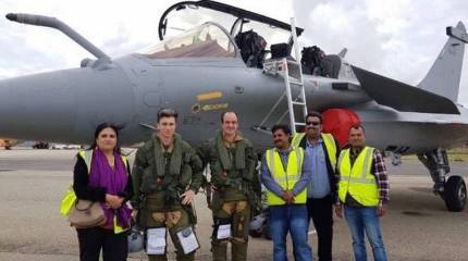 Французы показали первый "индийский" истребитель Dassault Rafale