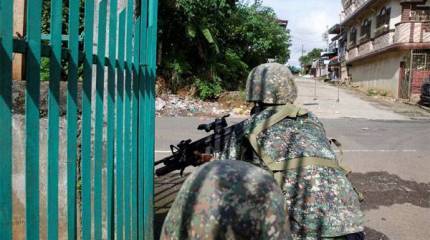 Филлипинская авиация по ошибке нанесла удар по своим же военнослужащим в ходе КТО