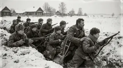 Десять винтовок в снегу. Как подростки держали Стеблево