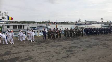 Военно-морские силы Украины и Румынии начали речные учения