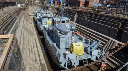 В Кронштадте восстановили старейший российский сухой док