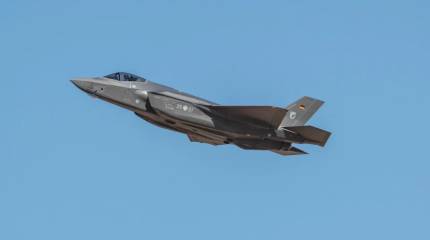 В небе над Техасом замечен истребитель F-35A ВВС Германии, способный нести ЯО