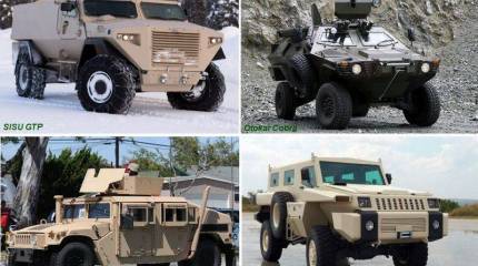 Четыре внедорожника для Латвии. Минобороны проводит тендер на броневики для армии