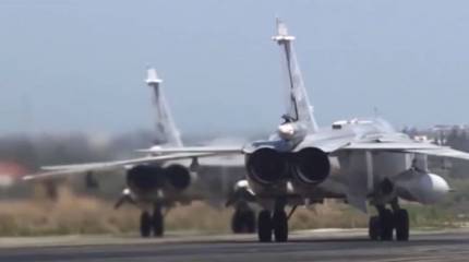 В США комментируют снимки Су-24 в Ливии, стоящих вне укреплённых ангаров