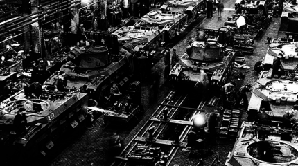 Танковые заводы союзников во Вторую мировую войну (воспоминания в 18 фотографиях и одном видео)