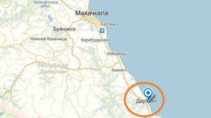 Режим КТО в Дербенте (Дагестан)