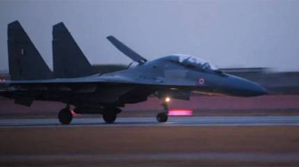 В Индии Су-30МКИ применили для испытания 500-кг управляемой авиабомбы