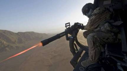 Стальной дождь или пулемет в дверном проеме вертолета