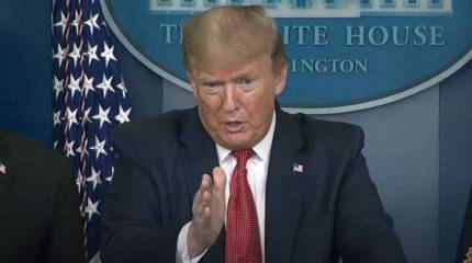 Трамп сделал новый «смелый» прогноз по числу жертв коронавируса в США