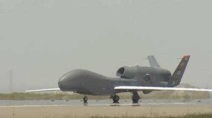 ВВС США отправили в небо над Чёрным морем БПЛА RQ-4B Global Hawk уже со включенным транспондером