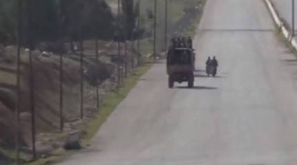 Турки заблокировали участок освобождённой трассы М-5 Дамаск - Алеппо