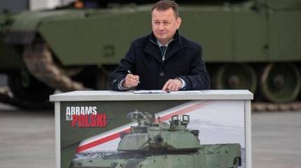 Министр обороны Польши Мариуш Блащак: Варшава создаёт самую сильную армию в Европе