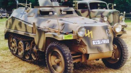 Бронетранспортёры Hanomag: SdKfz 250 и SdKfz 251