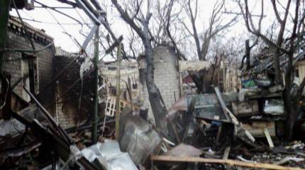 ДАН: посёлок Спартак подвергся длительному обстрелу