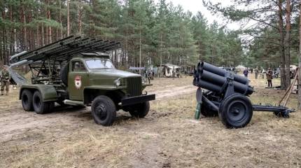 Дуэль не на равных: «Катюша» против Nebelwerfer