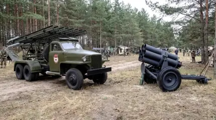 Дуэль не на равных: «Катюша» против Nebelwerfer