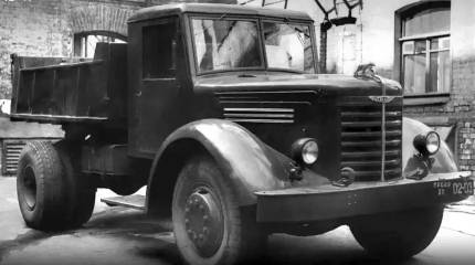 Первый советский дизельный грузовик ЯАЗ-200: наш медведь вместо бульдога из США