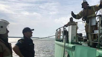 В порту Махачкалы на борту танкера прогремел взрыв