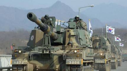 США и Южная Корея проводят на границе с КНДР учения по отражению массированных артиллерийских обстрелов