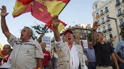 Каталонский кризис разродился испанской фалангой