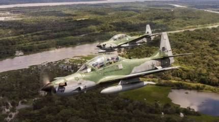 Бразильский Ил-2. Лёгкий турбовинтовой штурмовик Embraer EMB 314 Super Tucano