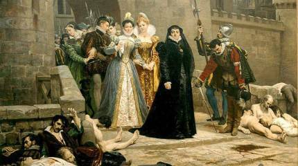 24 августа 1572 г. в Париже произошла массовая резня гугенотов (Варфоломеевская ночь)