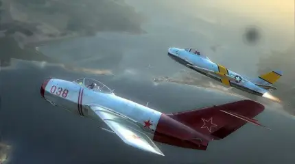 Корейская война: реактивные самолёты — ваш выход!