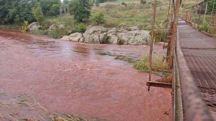 Третий удар по гидротехническим сооружениям в Кривом Роге свёл к нулю все проведённые противником восстановительные работы