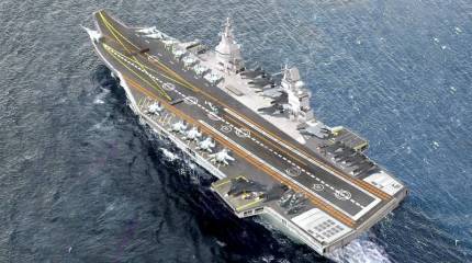 Многоцелевой атомный авианосец проекта 23000 «Шторм». Инфографика