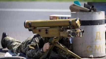 Новороссия: стрельба просроченными ПТУРами