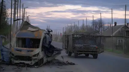 The Ukrainian Ministry of Defense complained about attacks by the Russian Armed Forces along the Kharkiv-Sumy highway.