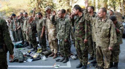 Ополченцы освободили 30 пленных украинских солдат
