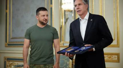 Американский госсекретарь назвал новую военную помощь Украине инвестициями в США