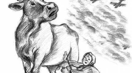 Даша и Бурёнка