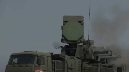 Российские ЗРПК  «Панцирь-С1» перехватили не менее пяти целей над Херсоном