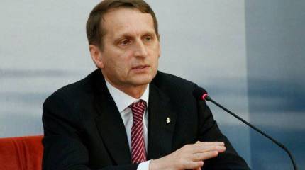 Нарышкин рассказал, кто и когда на самом деле аннексировал Крым