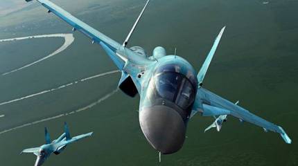 Су-34 совершили полёты в стратосферу